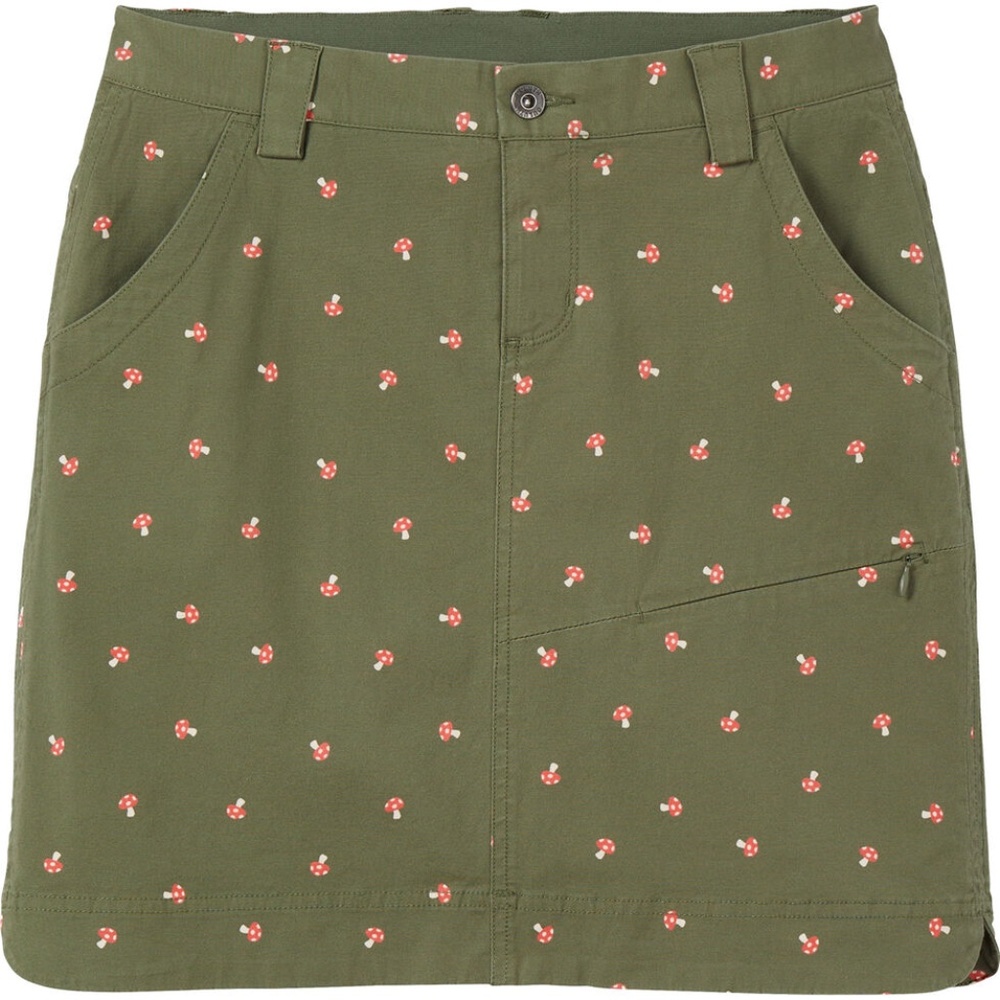 Duluth Women's Rootstock Gardening Skort mushrooms, new, no tag